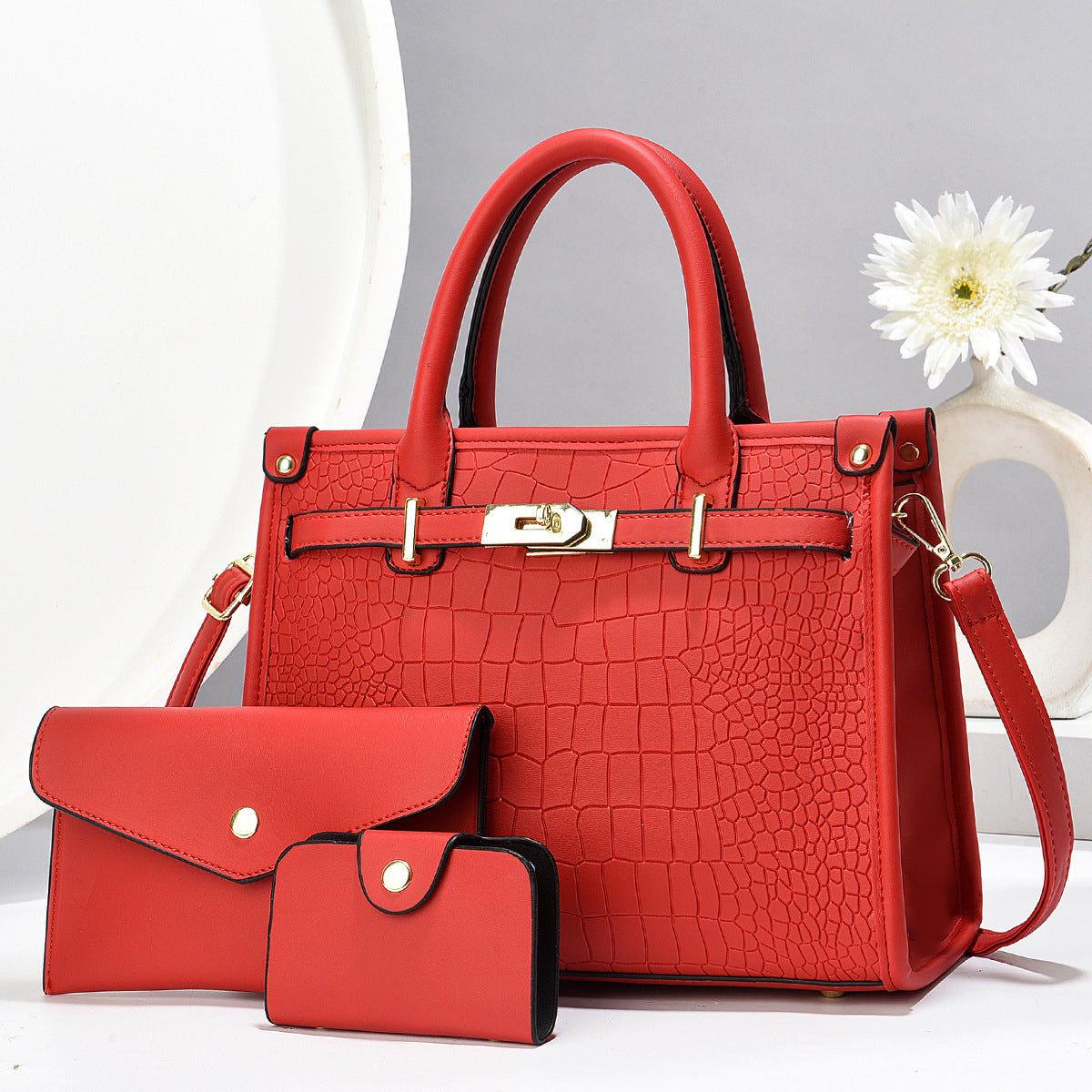 Linea Small Square Bag 3-in-1 Handbag Set