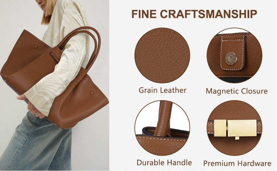 Serena Tote Bag mit Schulterriemen